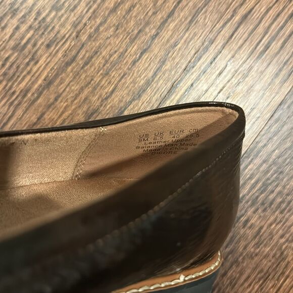 Naturalizer Brown Lug Loafers size 9 - Picture 6 of 10